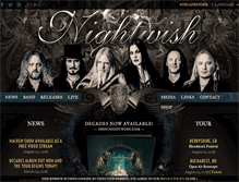 Tablet Screenshot of nightwish.com