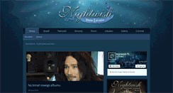 Desktop Screenshot of nightwish.pl